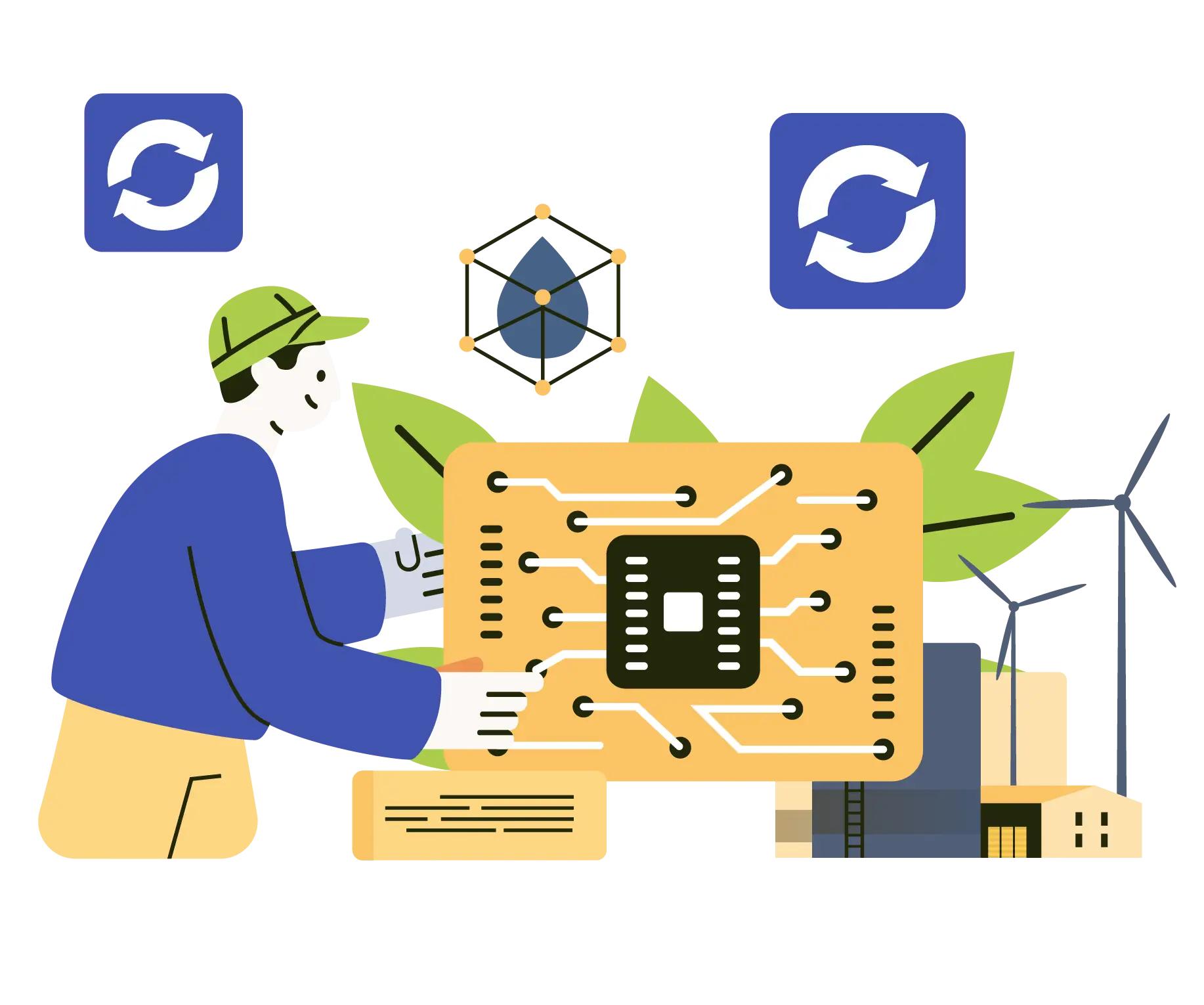 supply chain waste production and sustainability